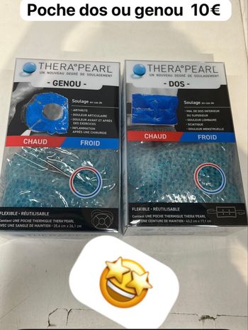 Poche thermique DOS ou GENOU 