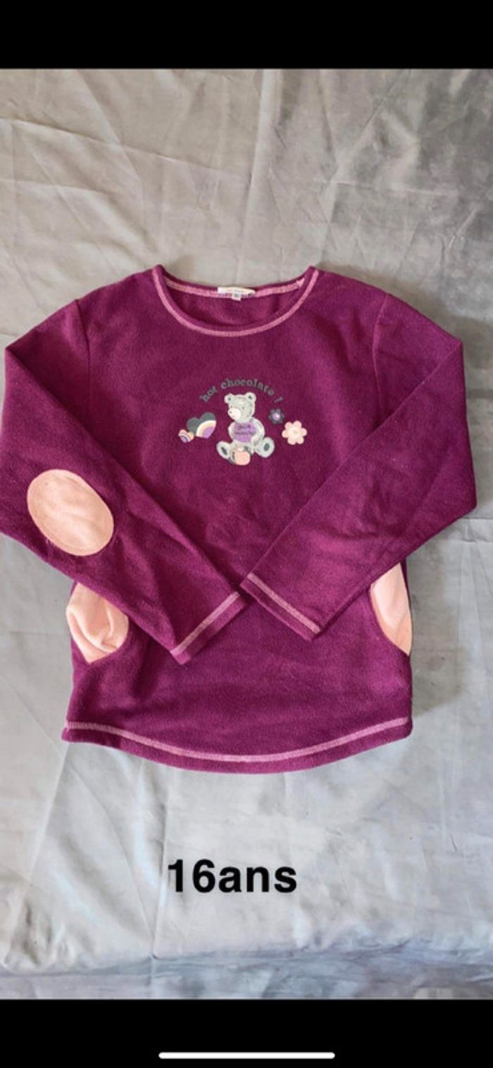 Haut de pyjama épais