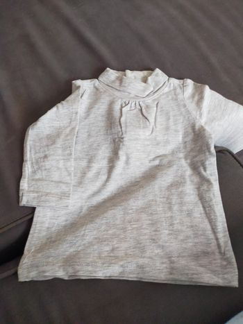 Tee shirt col roulé 6 mois