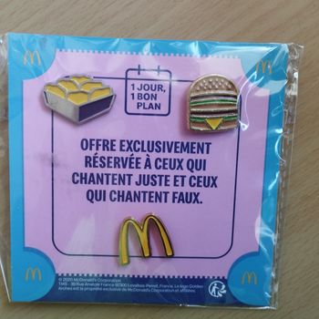 Pin's pour collectionneur MC DO 2020