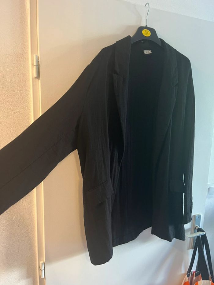 veste tailleur style lin - photo numéro 2