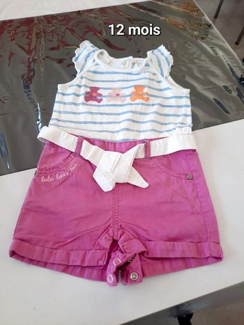 Combishort lulucastagnette