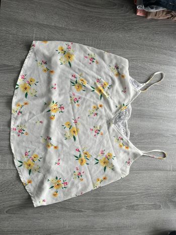 Débardeur à fleur S