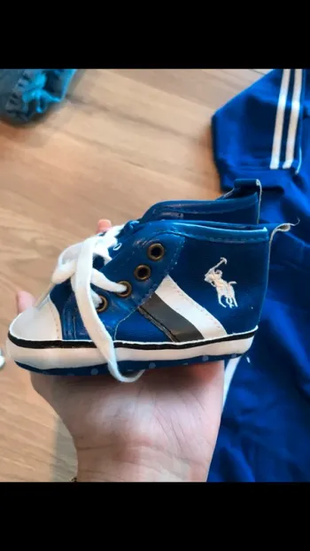 Chaussons Ralph Lauren taille 0/6 mois