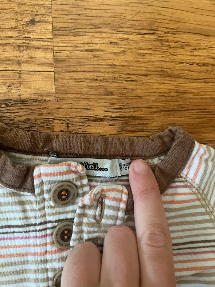 T-shirt manches longues 18mois - photo numéro 2