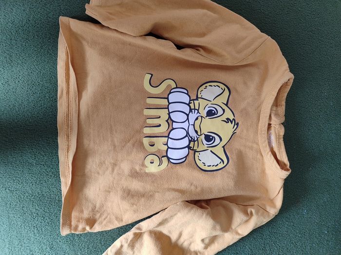 Tee shirt ml roi lion 2 ans