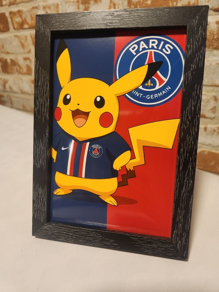 Cadre décoratif Pikachu PSG