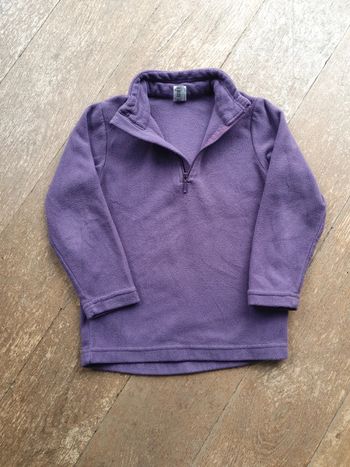 Pull Polaire quechua violette