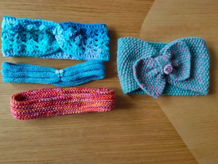 Bandeau hiver petite fille