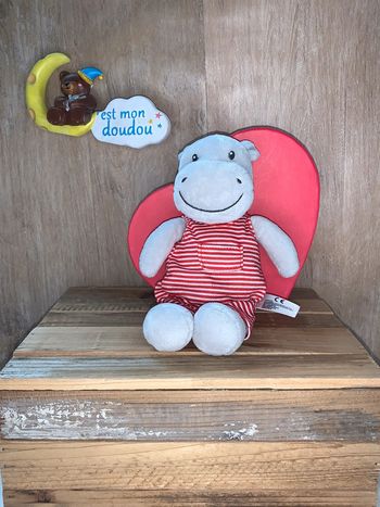 NIC455 doudou hippopotame 🦛 nicotoy