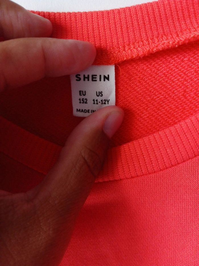 Tshirt orange Shein Taille M38 - photo numéro 3