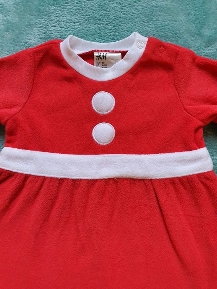 Très jolie robe de Noël 68 cm - photo numéro 2