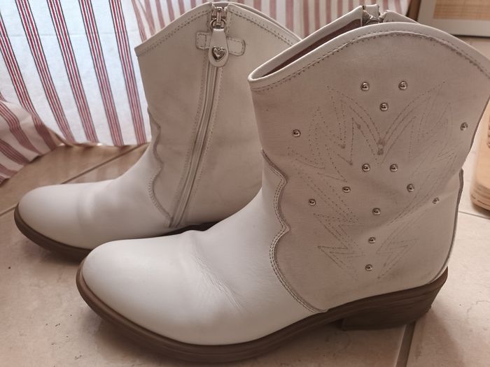 Bottines blanc - photo numéro 2
