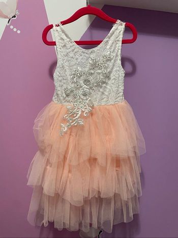 Robe de cérémonie événement fille  5 ans