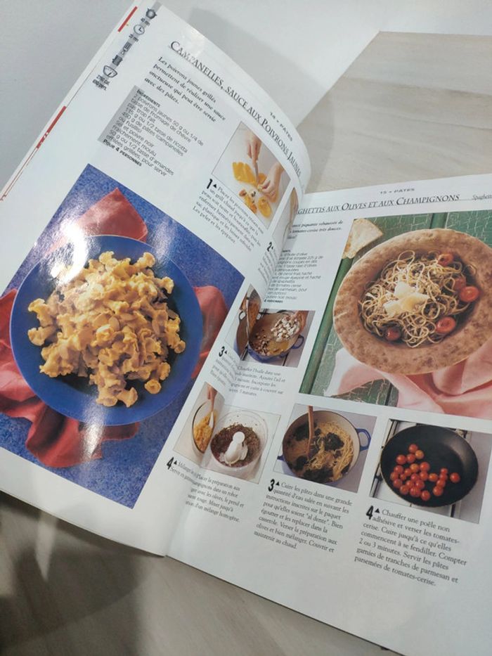 3 livres sur les pâtes à toutes les sauces diététique et gourmandes saveurs cuisine italienne - photo numéro 4