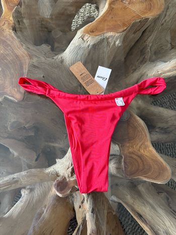 Bas de maillot de bain Etam rouge