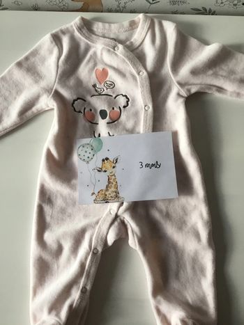 Pyjama 3m mots d’enfants