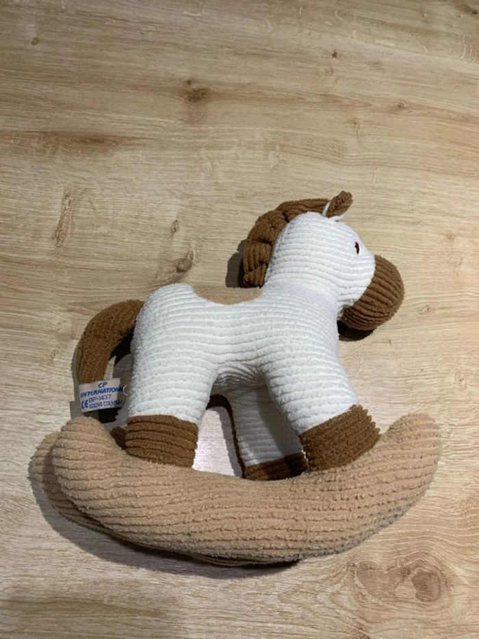 Doudou cheval à bascule Malice et bulle - photo numéro 2
