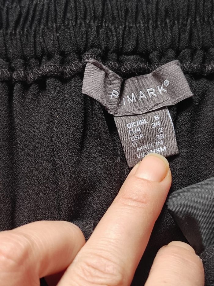 Pantalon noire décontractée taille XS - photo numéro 3