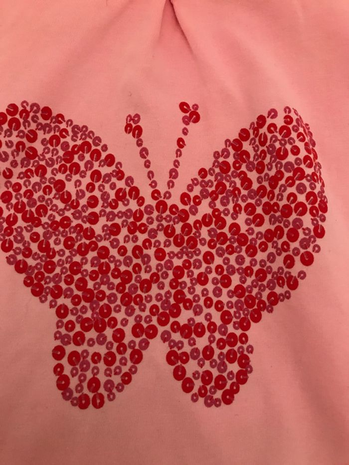 T-shirts col roulé Rose 6 Ans - photo numéro 2