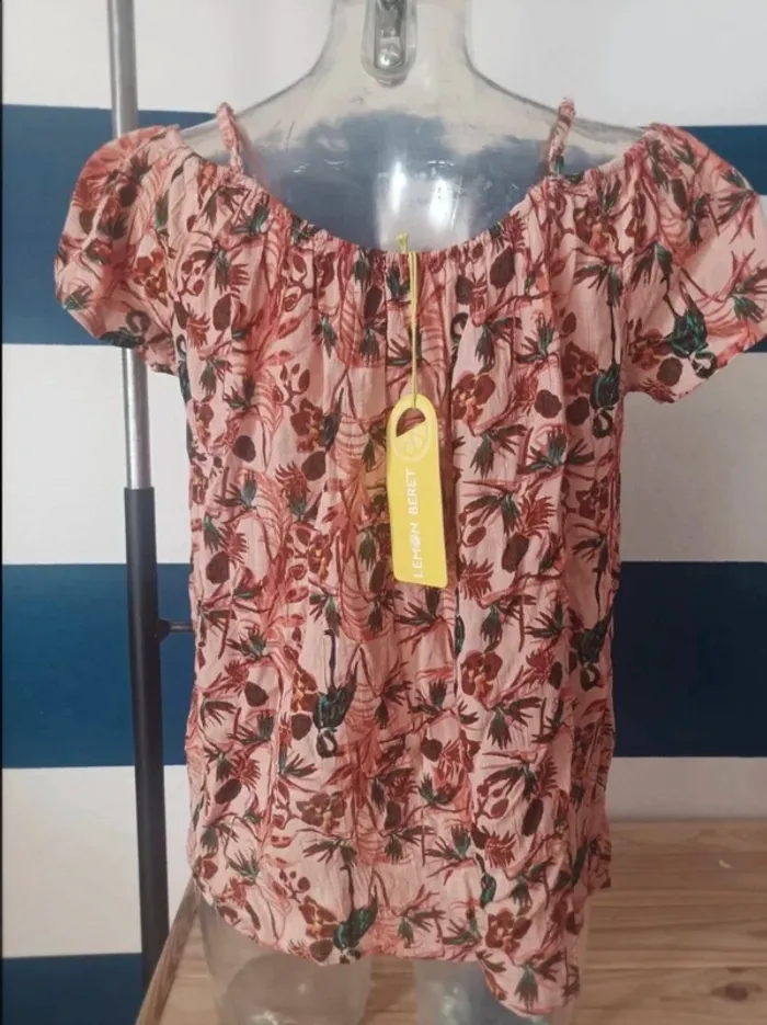 Super blouse épaules dénudées Lemon Beret femme taille 40 - photo numéro 3