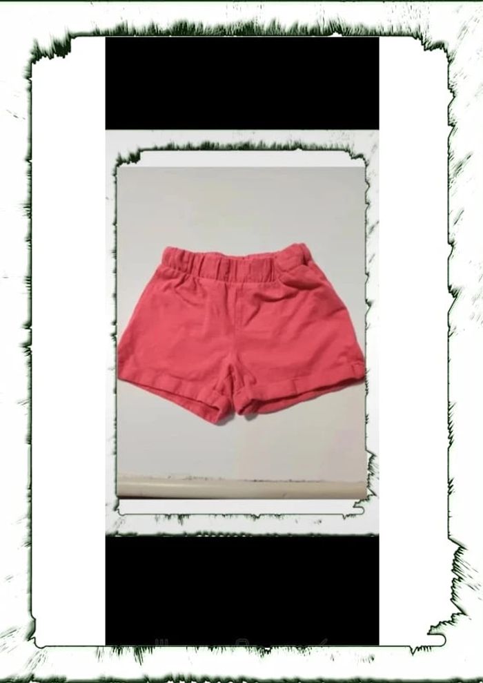 Short fille taille 5 ans