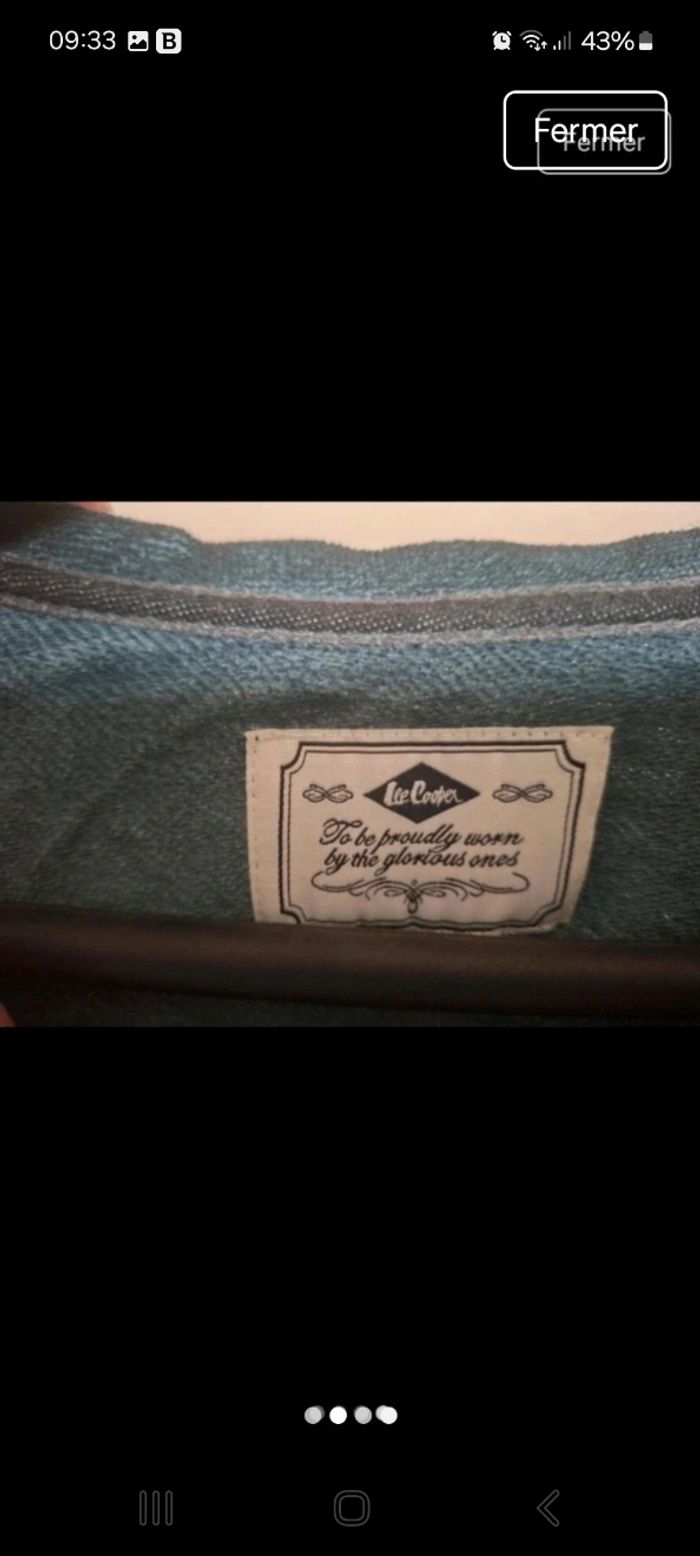 Sweat lee Cooper homme - photo numéro 2