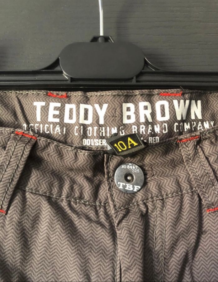 Pantalon marron garçon - photo numéro 3