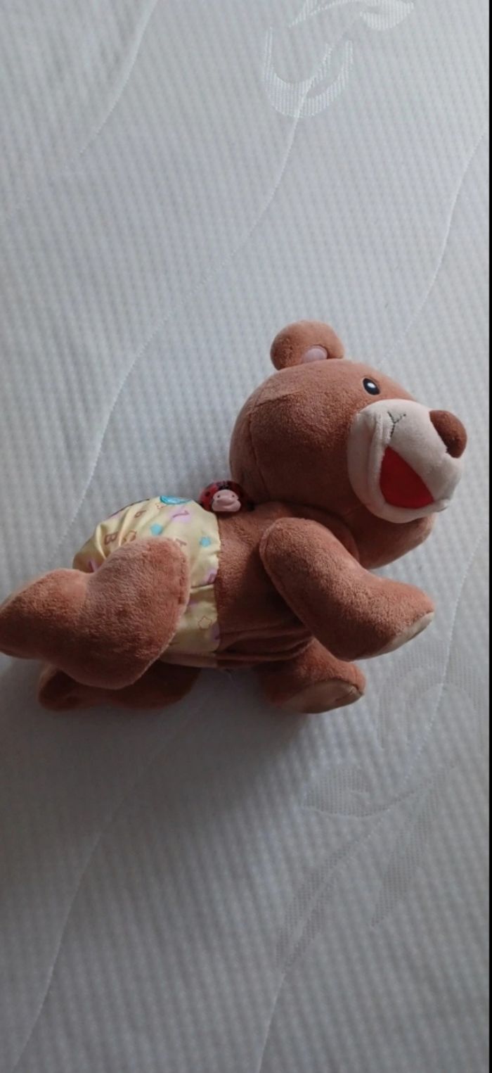 Très jolie petite peluche ours 1/2/3 suis moi - photo numéro 6