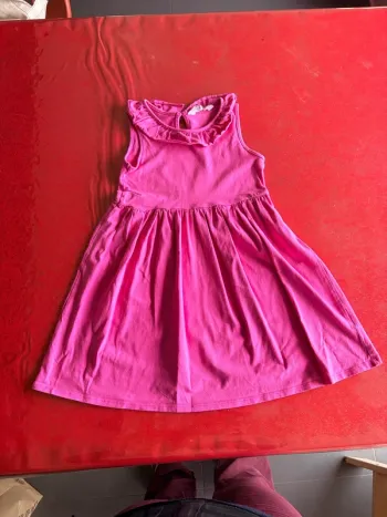 Robe rose 7 ans