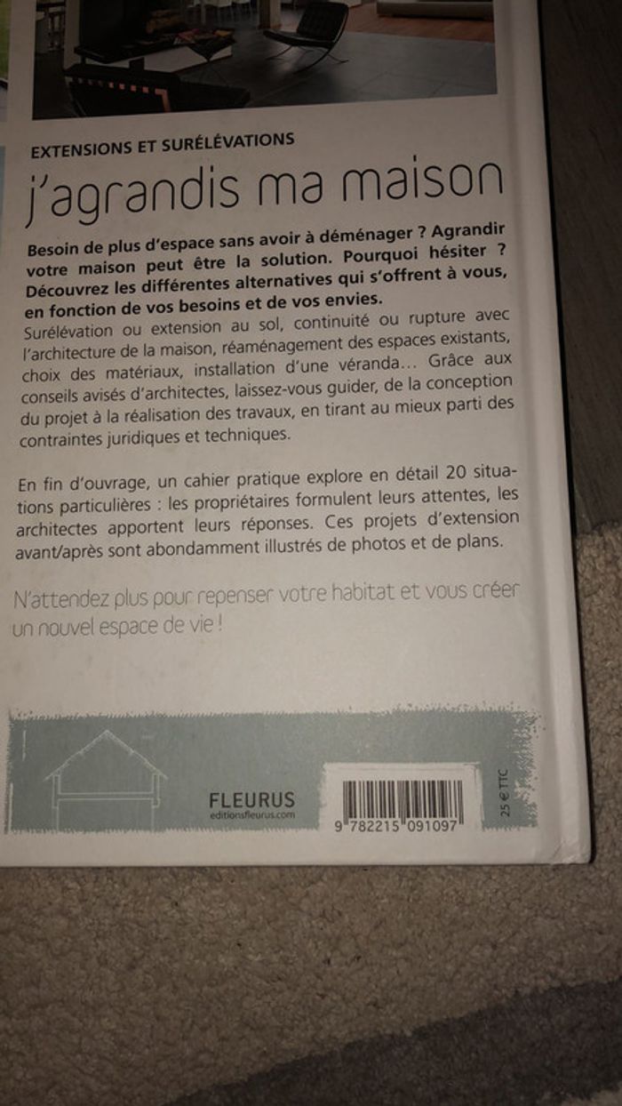 Livre extensions et surélévations j’agrandis ma maison - photo numéro 3
