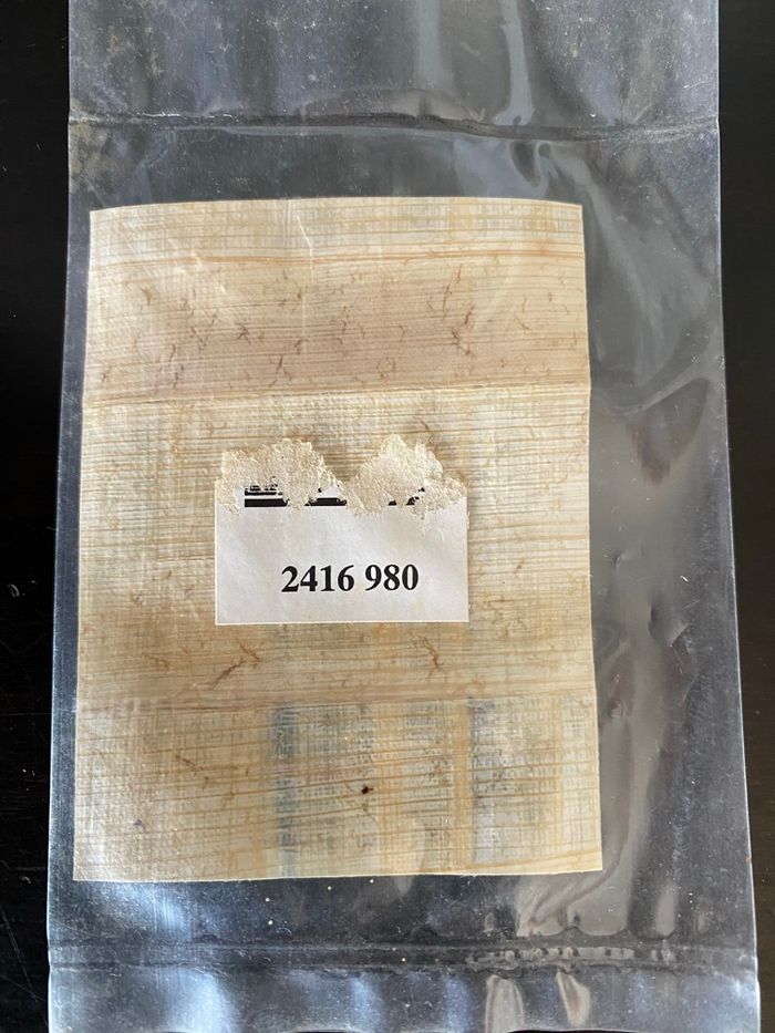 Reproduction Toutankamon sur papyrus - photo numéro 2