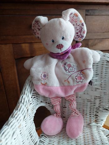 Doudou lapin oreilles liberty Tex