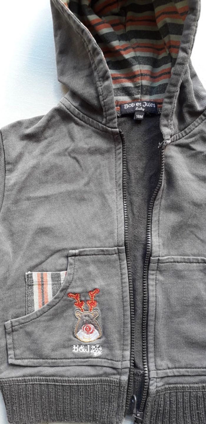 Gilet garçon 18 mois - photo numéro 2