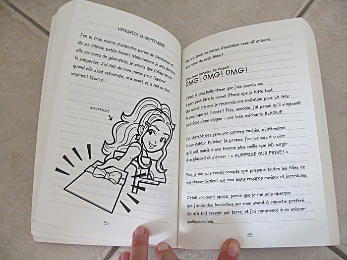 Lot de 3 livres enfant Le Journal d’une Grosse Nouille – Tomes 1, 2 et 4 - photo numéro 5