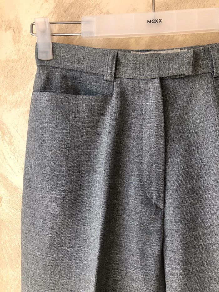 Pantalon à pinces gris Trucco 38 - photo numéro 2