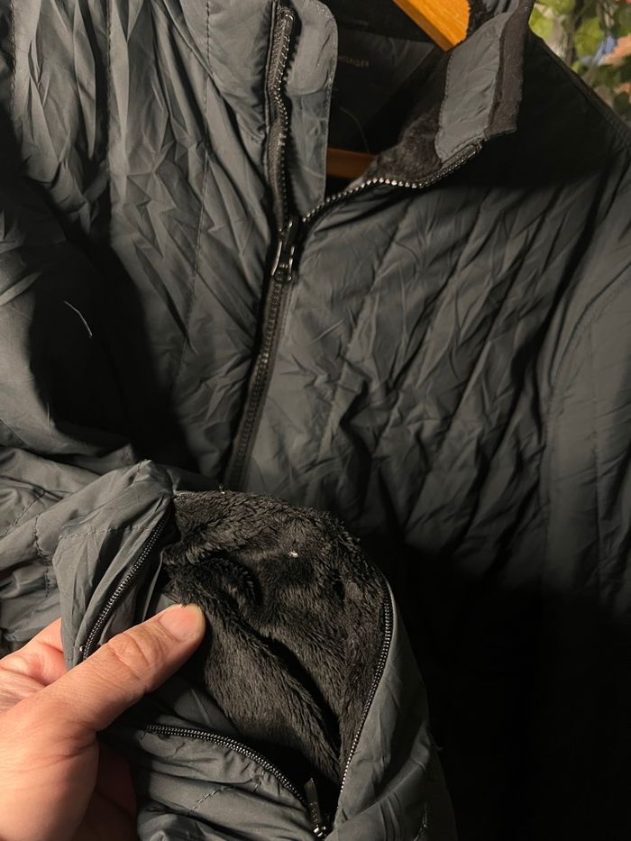 Veste polaire matelassée Tommy Hilfiger gris - Taille S - photo numéro 8