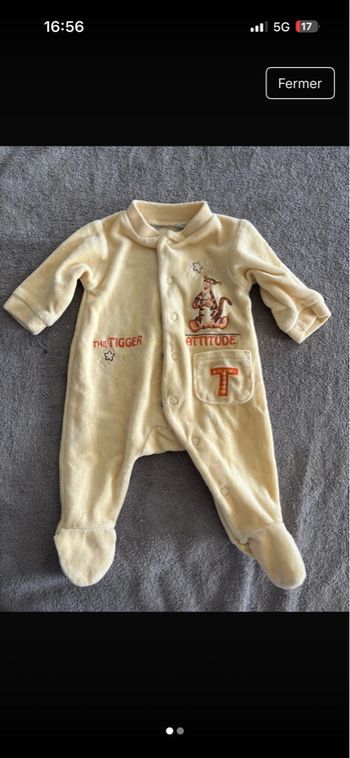 Pyjamas ouverture devant 