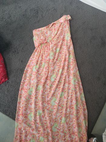 Robe bustier fleurie zara