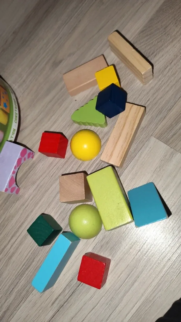 Cube en bois - photo numéro 2