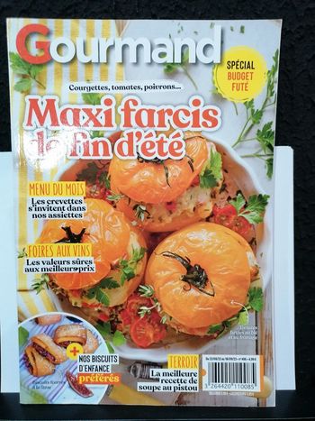 Gourmand. Maxi farcis de fin d'été