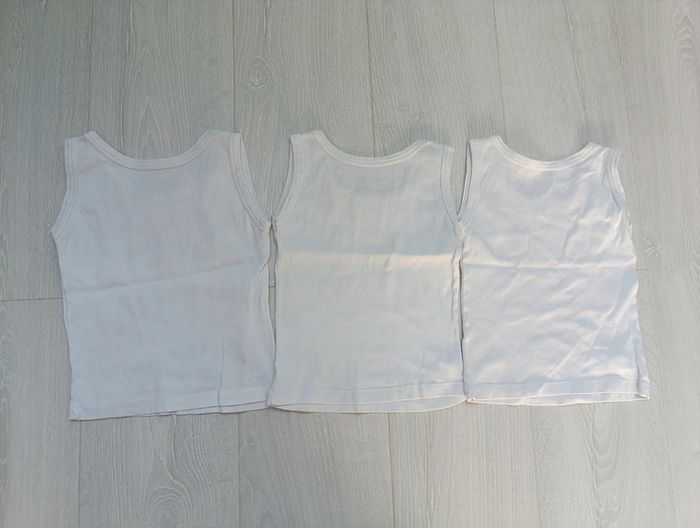 Lot 3 Tee shirt de corps 4/5 ans - photo numéro 5