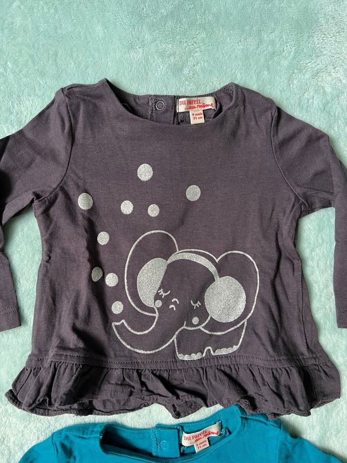 Lot t-shirt ML dpam - photo numéro 3