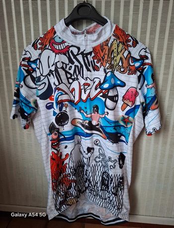 Tee shirt de cycliste