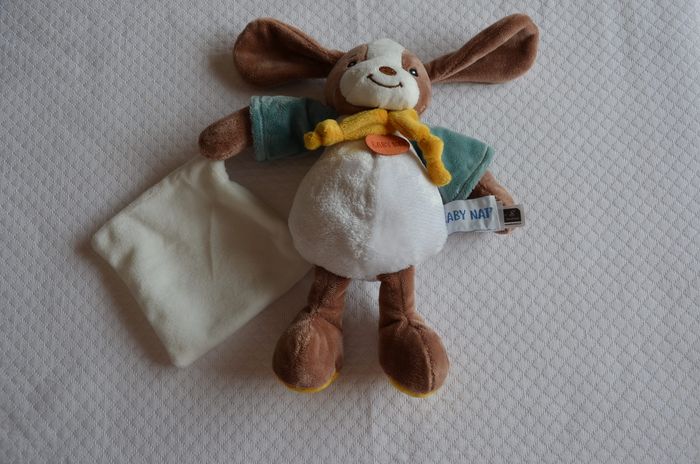 DOUDOU CHIEN LUCIEN ET SON DOUDOU ** BABY NAT' ** 1625