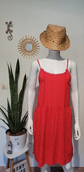 Robe à pois kiabi