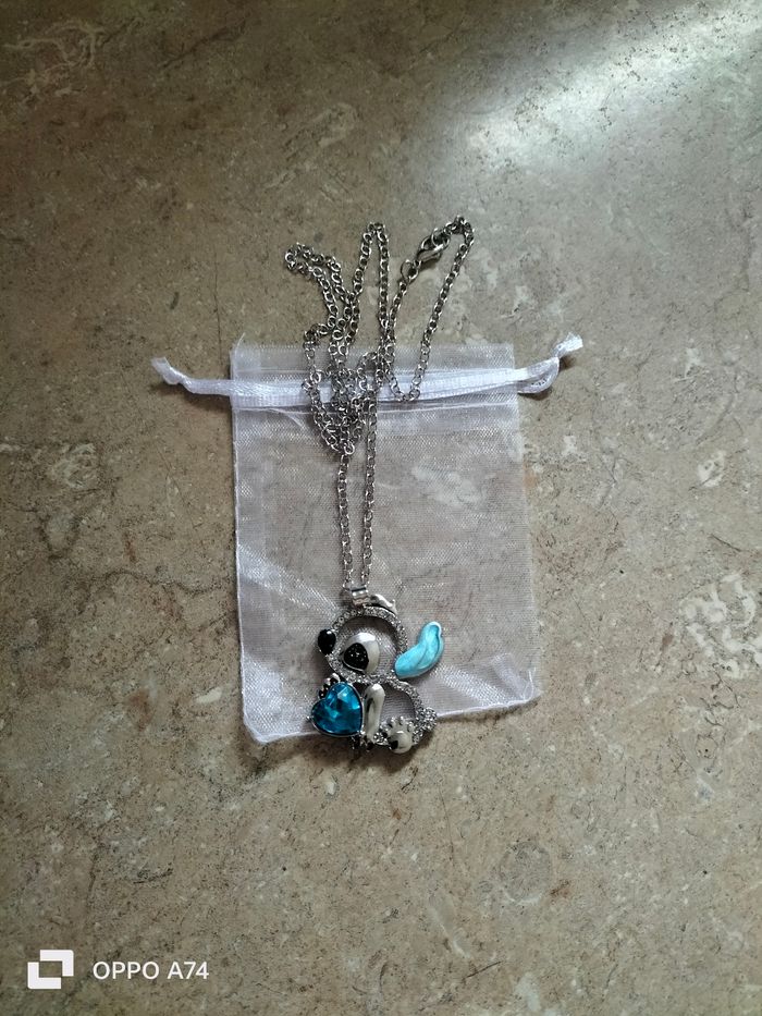 Stitch 🩵 Collier fantaisie