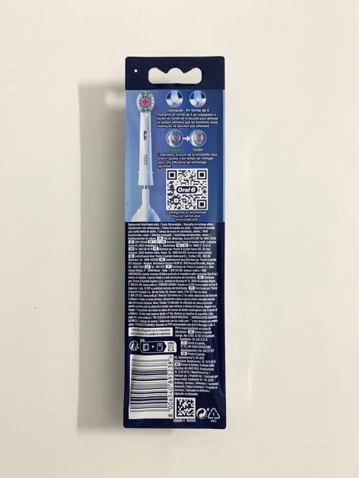 Pack De 4 - Oral-B Pro 3D White Brossettes - photo numéro 3