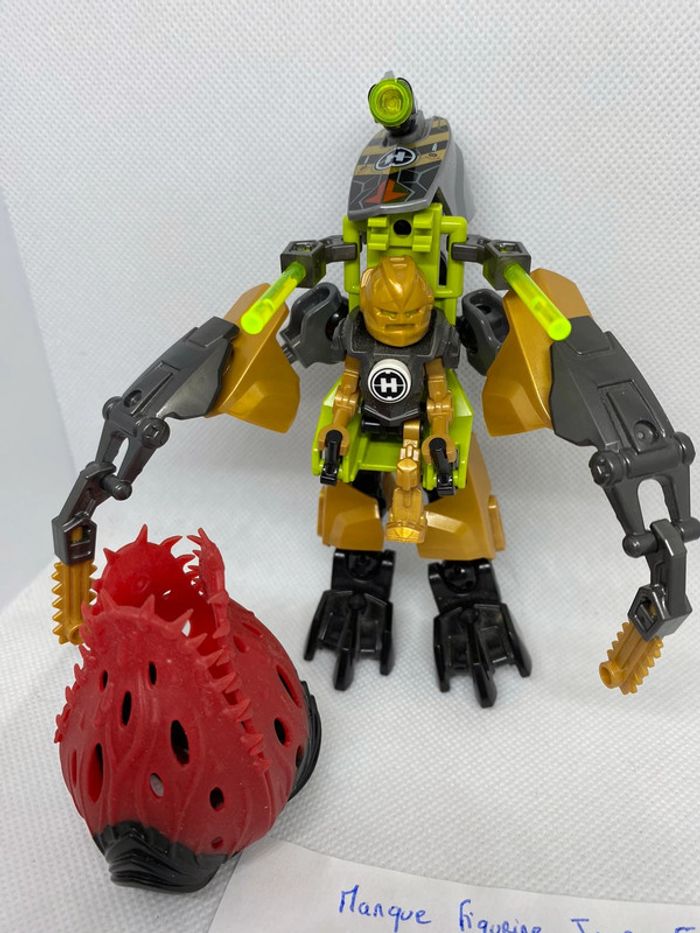 Lego hero factory, heroes 44023 Rocka Crawler. Incomplet en fig - photo numéro 2