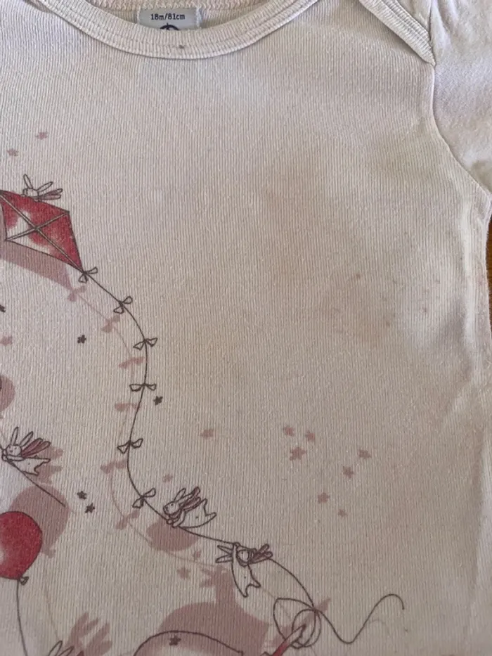 3 body manches longues fille petit bateau - photo numéro 8